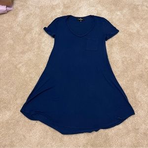 Lulus Navy Tshirt Dress